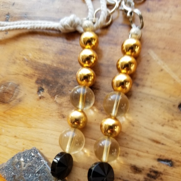 Reversable Handcrafted Agate and Onyx Statement necklace -Only 1 Made! - Picture 9 of 16